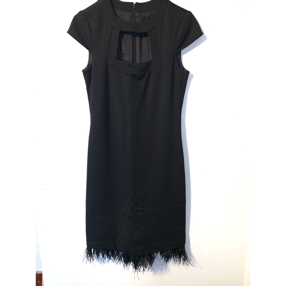 Trina Turk feather dress